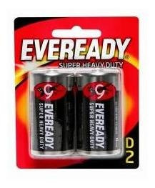 Pilas Tipo D Everedy Heavy Duty (carbón)