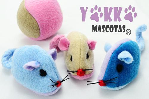 Raton Para Gatos De Peluche Yokko Mascotas