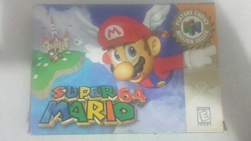 Super Mario 64 Con Caja Sin Manual