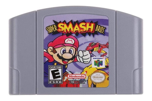 Super Smash Bros Nintendo 64 Usado 100% Funcional 30v