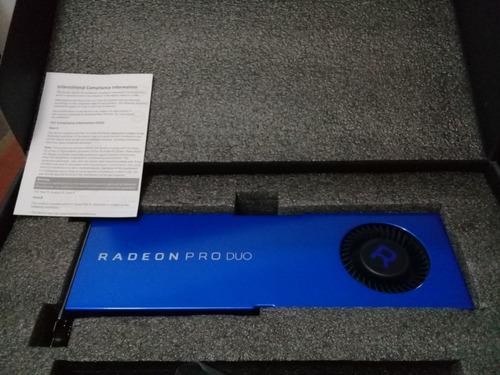 Tarjeta De Video Amd Radeon Pro Duo Polaris 32 Gb