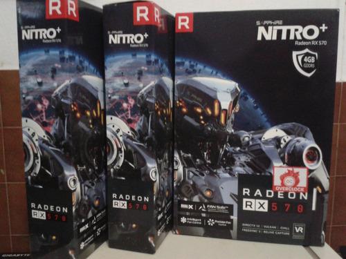 Tarjeta De Video Sapphire Radeon Nitro+ Rx 570 8g
