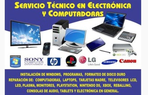 Tecnico Electronico Smart Tv, Laptop, Pc, Car Audio Y Mas!