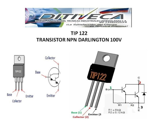 Tip122 Transistor Darligton