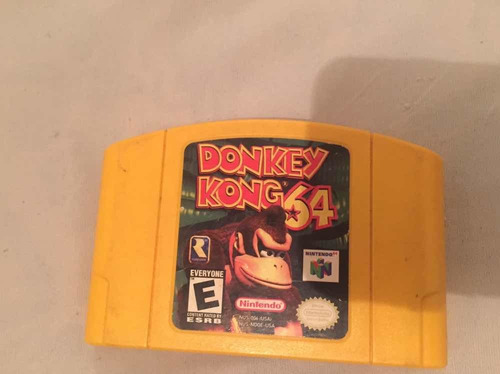 Vendo Juego Donkey Kong De Nintendo 64 Como Nuevo
