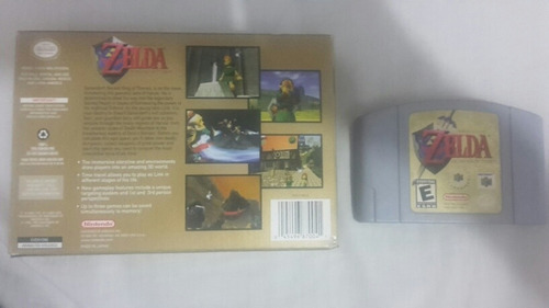 Zelda Ocarina Of Time N64 Con Caja. Sin Manual