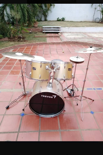 Bateria Completa Con Accesorios Drums Percusión Platillos