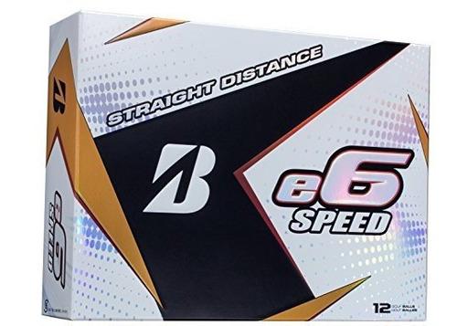 Bridgestone E6 Speed Pelota Golf Docena