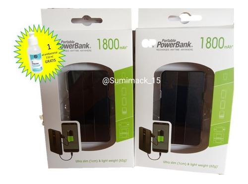 Cargador Power Bank X 2 Para Celulares Marca Gp 1800mah