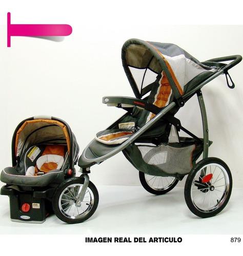 Coche 3 Tres Ruedas Graco Metropolis Con Portabebe Impecable