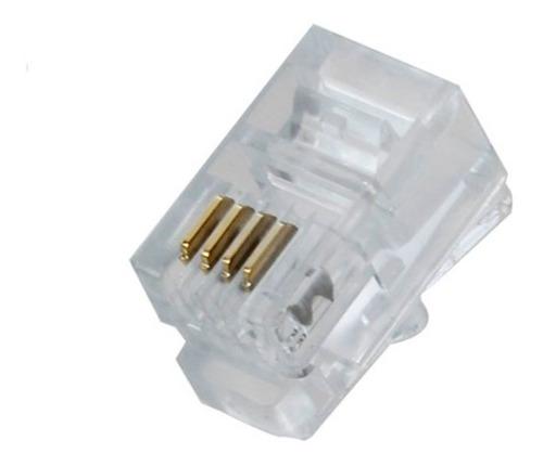 Conector Rj9 Para Auricular Y Teléfono