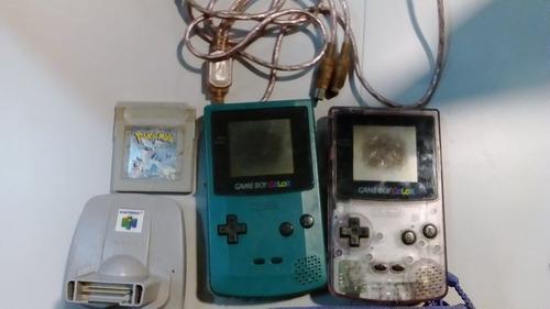 Consola De Gameboy Colors Y Juegos De N64