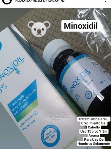 Loción Minoxidil Exclusivo Para Hombres 60ml Sin Aroma10v