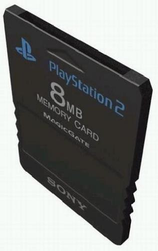 Memory Card Ps2 Original Color Negro 8mb. Sony,
