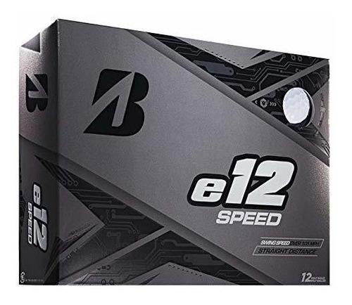 Pelota Golf Bridgestone E12 Speed Docena