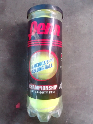 Pelotas De Tennis Marca Penn U.s.a. Tubo De 3 Pelotas