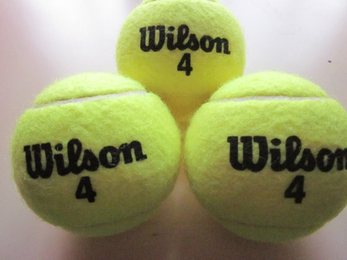 Pelotas Tenis Wilson 4 Vdrs