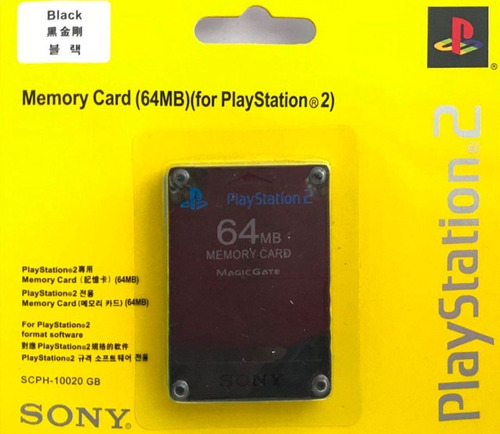 Ps2 Memory Card 64mb (nuevo Sellado) Oferta