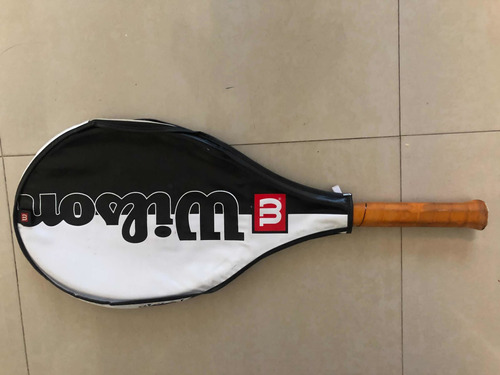 Raqueta De Tenis Wilson Bladecom Protector Grip Original