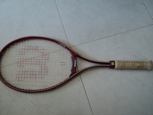 Raqueta De Tenis Wilson Usada En Perfecto Estado Con Estuche