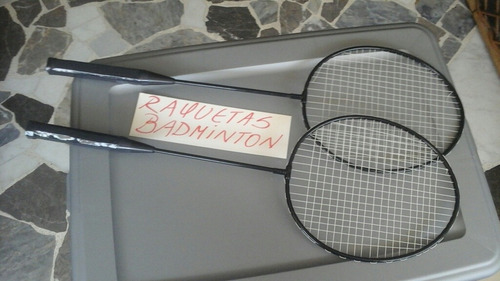 = Raquetas Para Jugar Badminton = Metal= 2 Piezas =