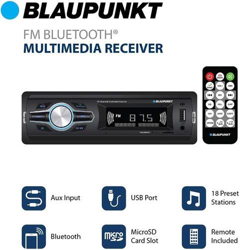 Reproductor Blaupunkt Fresno Bluetooth, Fm, Usb, Sd, Aux