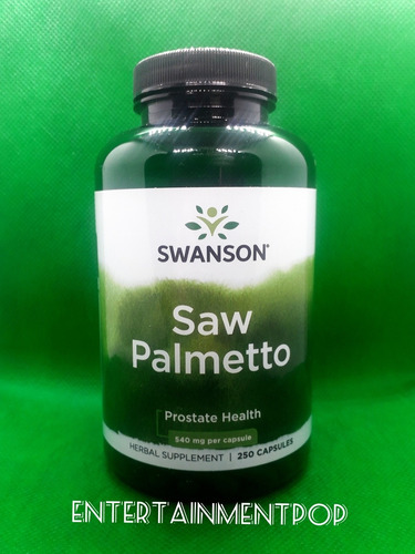 Saw Palmetto Swanson 540mg 250cap Prostata Cabello Nuevo