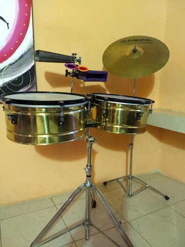 Timbales Pearl 14 Y 15.