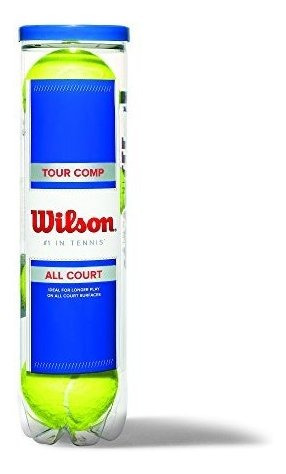 Wilson Tour Pelota Tenis Competencia 4 Bola Puede
