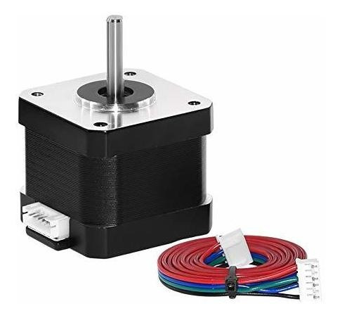 4 Lead Motor Paso Nema 17 Mm 1,7 Para Impresora 3d Cnc