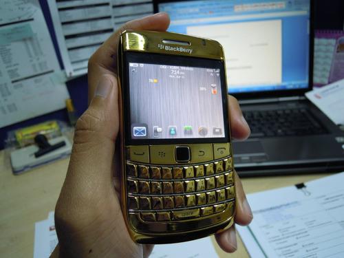 Blackberry Bold 2 9700 Edicion Dorado Con Sus Accesorios