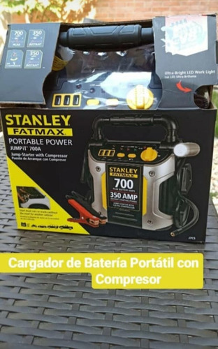 Cargador Arrancador De Baterías Carros Y Motos Stanley 700