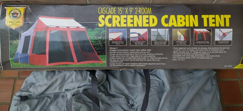 Carpa American Camper Cascada 4 Personas Nueva #200