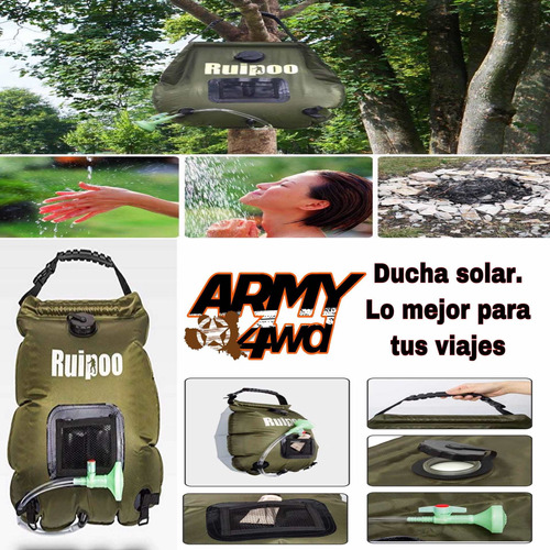 Ducha Solar Para Camping