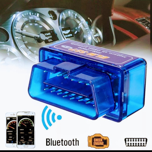 Escaner Obd2 Elm 327 Bluetooth Inalámbrico Con Apps Premium