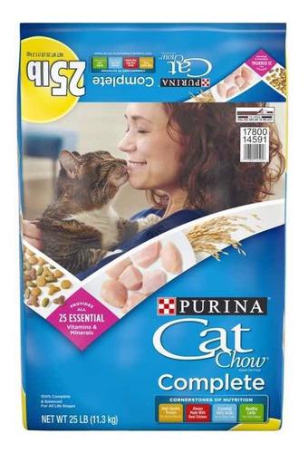 Gatarina Cat Chow Completa Importada 25 Libras (11,35 Kg)