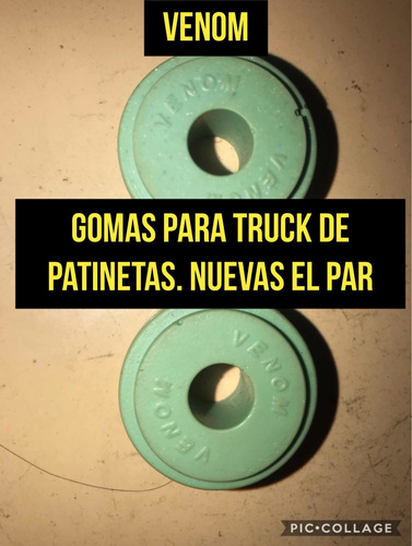 Gomas Para Truck De Patinetas. Venom