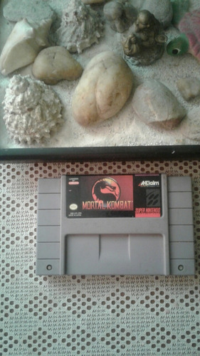 Juego Clásico De Mortal Kombat 3 Super Nintendo D
