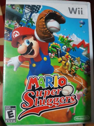 Juego De Wii Mario Super Sluggers Original