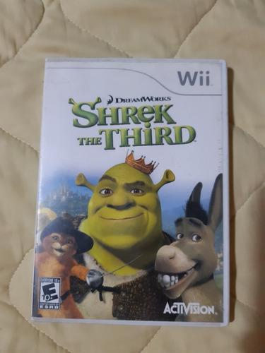 Juego De Wii Original Shrek The Third