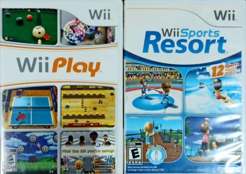 Juego De Wii (Wii Play Y Wii Sports Resort)