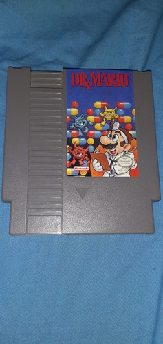Juego Nintendo Original Dr. Mario Y Mario Broos. Ver Antes