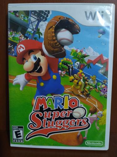 Juego Original Para Wii Mario Super Sluggers