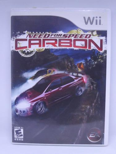 Juego Wii Need For Speed: Carbon