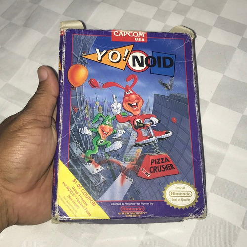 Juegos Nintendo Americano Nes Coleccion Yo Noid Vintage Caja