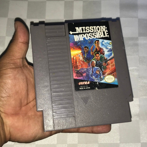 Juegos Nintendo Americano Nes Mission Impossible Vintage