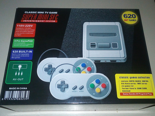 Mini Consola Nintendo 620 Juegos