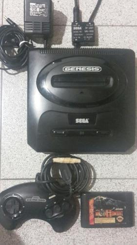 Sega Genesis 2 Original Con 1 Juego, Cables Y 1 Control
