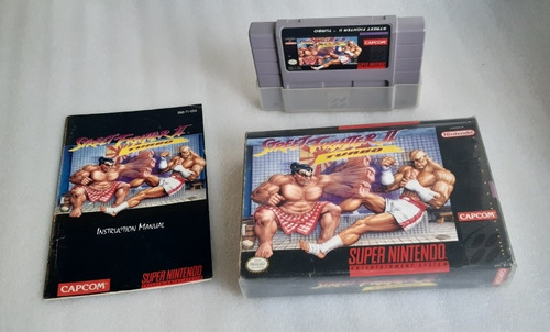 Super Nintendo Juego - Street Fighter 2 Turbo