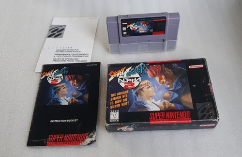 Super Nintendo Juego - Street Fighter Alpha 2